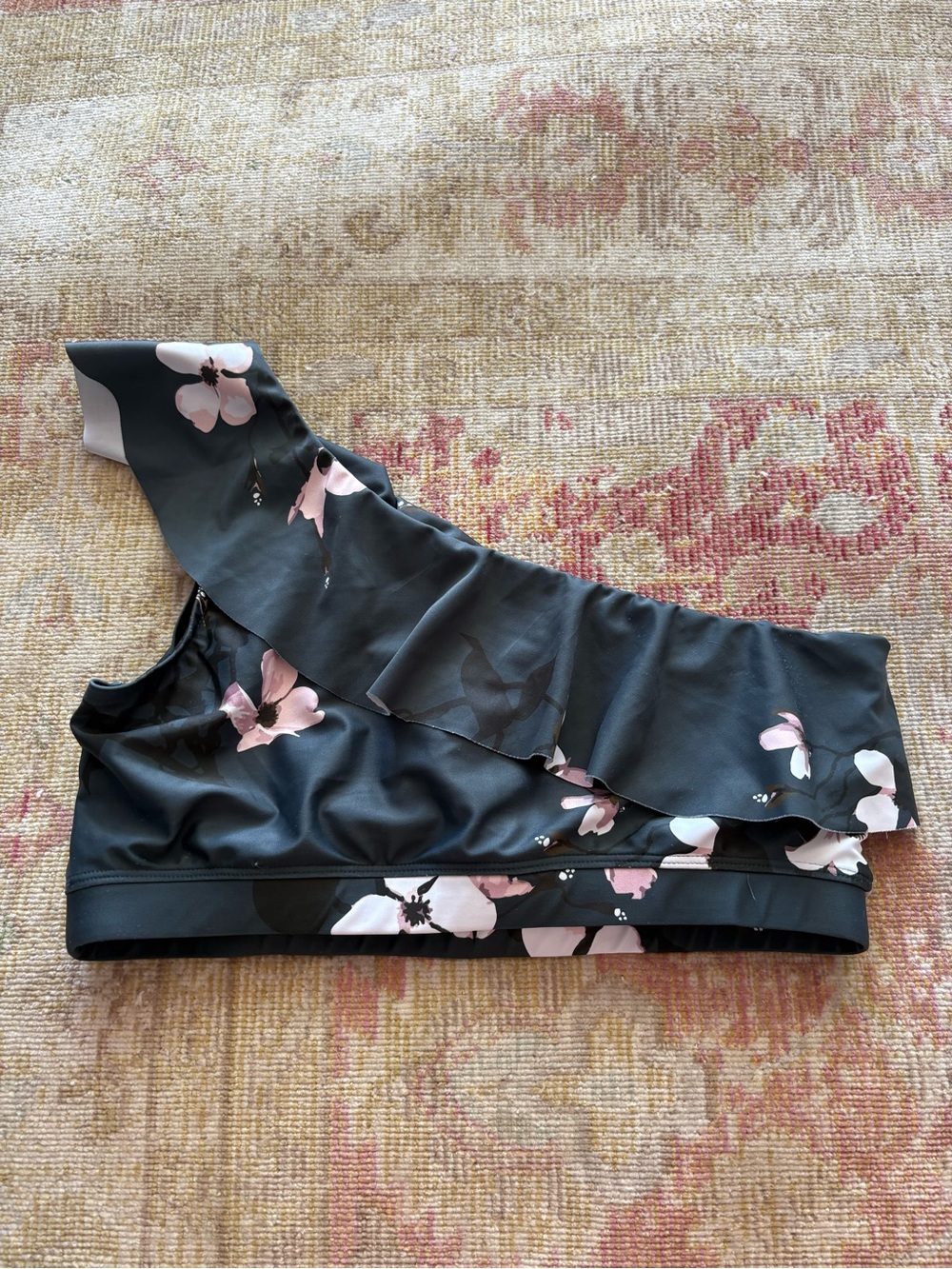 Albion Orchid Icon Wave Crop Swim Bikini Top Large - Picture 6 of 6
